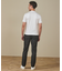 クルーネック以上 モックネック未満【ジャケット専用】カバーネック ドレスTシャツ