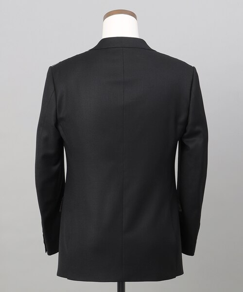 DORMEUIL/ドーメル】ミレニアル 通年スーツ_ブラック DORMEUIL/ドーメル】ミレニアル 通年スーツ_ブラック