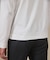 【ジャケット専用】カバーネック ドレスTシャツ_ロング