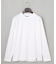 【ジャケット専用】カバーネック ドレスTシャツ_ロング