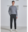 セットアップ対応【洗える/ストレッチ/シワになりにくい】ウォッシャブルジャージー セットアップパンツ_無地（2025年モデル）