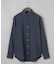 新色/キングサイズ入荷【シワになりにくい/ストレッチ/洗える】ウールライク シャツ_カッタウェイカラー