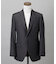 【Loro Piana Fabric】365 通年スーツ(グレー×格子)