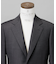 【Loro Piana Fabric】365 通年スーツ(グレー×格子)