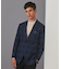【Ermenegild Zegna/ゼニア】トロフェオ カシミヤ ジャケット_ネイビーチェック
