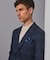 【Ermenegild Zegna/ゼニア】トロフェオ カシミヤ ジャケット_ネイビーチェック
