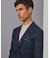 【Ermenegild Zegna/ゼニア】トロフェオ カシミヤ ジャケット_ネイビーチェック