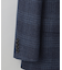 【Ermenegild Zegna/ゼニア】トロフェオ カシミヤ ジャケット_ネイビーチェック