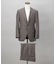 【ZEGNA/ゼニア】エレクタ スーツ(ブラウンチェック)