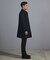 25年新作/3シーズン対応【防水/軽量/シワになりにくい】メランジカルゼ ステンカラーコート_無地