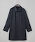 25年新作/3シーズン対応【防水/軽量/シワになりにくい】メランジカルゼ ステンカラーコート_無地