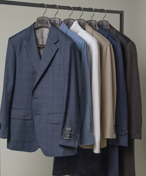 GOLD LABEL/WEB&一部店舗限定【COLOMBO】ピュアカシミヤ ステンカラー