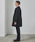 ライトウェイトアンゴラ ステンカラーコート