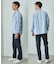 【WEB限定】ピンオックス カッタウェイカラーシャツ
