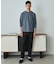 あのBIZ Tが長袖に【WEB限定】キレイ目 鹿の子 BIZ Tシャツ_ロング