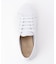 【SUPERGA】WHITE LEATHER スニーカー