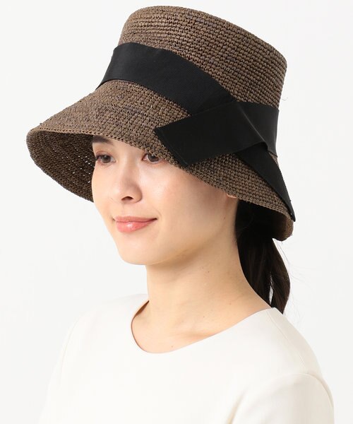 メゾンエヌアッシュパリ⭐︎リボンハット MAISON N.H PARIS (メゾン エヌ アッシュ パリ) リボンハット