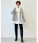 【洗える】ウールカシミヤブレンド ニットカーディガン