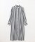 【洗える/セットアイテム】ウールブレンドベスト×ストライプワンピ