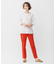 【WEB限定カラーあり/洗える/撥水加工】TRギャバ テーパード パンツ
