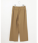 【WEB限定カラーあり/洗える/撥水加工】TRギャバ ワイドクロップドパンツ