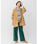【WEB限定カラーあり/洗える/撥水加工】TRギャバ ワイドクロップドパンツ