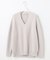 【洗える】コットンストレッチホールガーメント プルオーバーニット