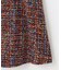カラーミックスツイード Aラインスカート