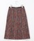 カラーミックスツイード Aラインスカート