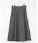 ウールジャージー フレアシルエットスカート