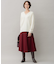 ウールジャージー フレアシルエットスカート