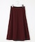 ウールジャージー フレアシルエットスカート