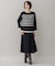 ウールジャージー フレアシルエットスカート