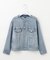 【ご好評につき追加生産・洗える】USUKARU DENIM ノーカラージャケット