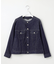 【ご好評につき追加生産・洗える】USUKARU DENIM ノーカラージャケット