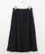 【好評につき追加生産/洗える】WASHABLEPONTE セミフレアスカート
