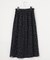 【XSサイズ~/洗える】ドローイングタッチプリント ギャザースカート