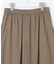 【XSサイズ~/洗える】ストレッチタイプライター ワイドパンツ
