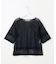 【洗える・XSサイズあり】レースEDGE Tシャツ＆インナータンクトップセット トップス