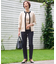 【WEB限定カラーあり・撥水加工】TRギャバテーパード パンツ
