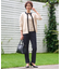 【WEB限定カラーあり・撥水加工】TRギャバテーパード パンツ