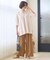 【洗える】ビエラストレッチワイド パンツ