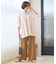 【洗える】ビエラストレッチワイド パンツ