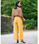 【洗える】ビエラストレッチワイド パンツ