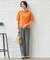 【セットアップ・洗える】トリアセジョーゼット  パンツ
