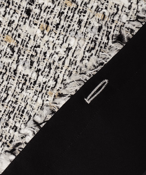 ラメキャンディーツイード ジレ