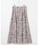 【洗える】バロックプリント スカート