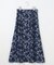 【洗える】バロックプリント スカート