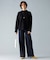 【洗える】365DENIMワイドストレート パンツ
