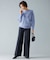 【洗える】365DENIMワイドストレート パンツ